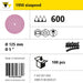 Product info — 1950 siaspeed Ø125mm P600 (Pack of 100)