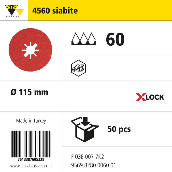 Product info — 4560 siabite Ø115mm P60