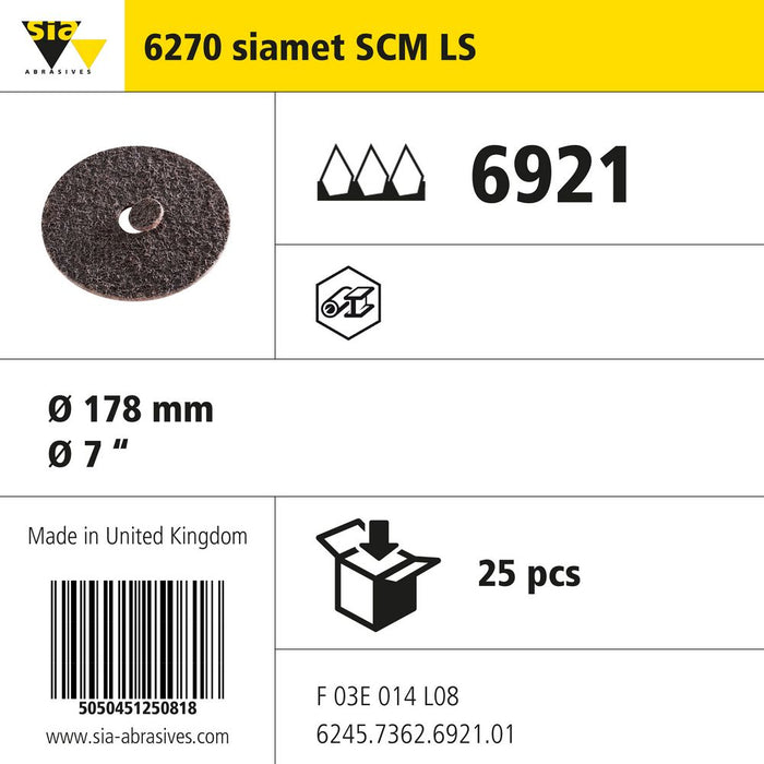 Product info — 6270 scm Ø178mm VF