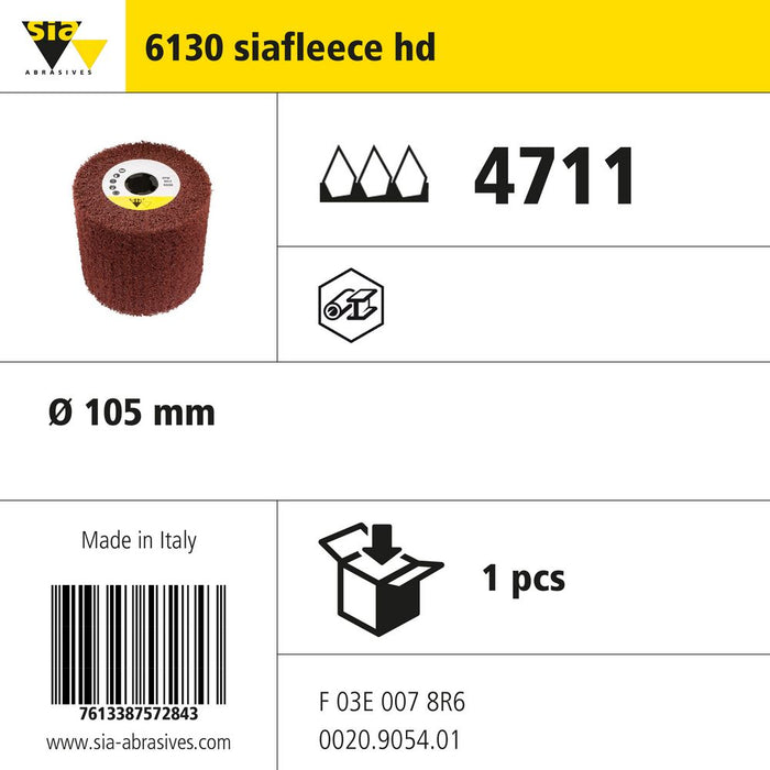 Product info — 6130 siafleece pad Ø105mm