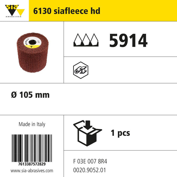 Product info — 6130 siafleece pad Ø105mm