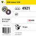 Product info — 6240 SCM flap disc Ø115mm P4921