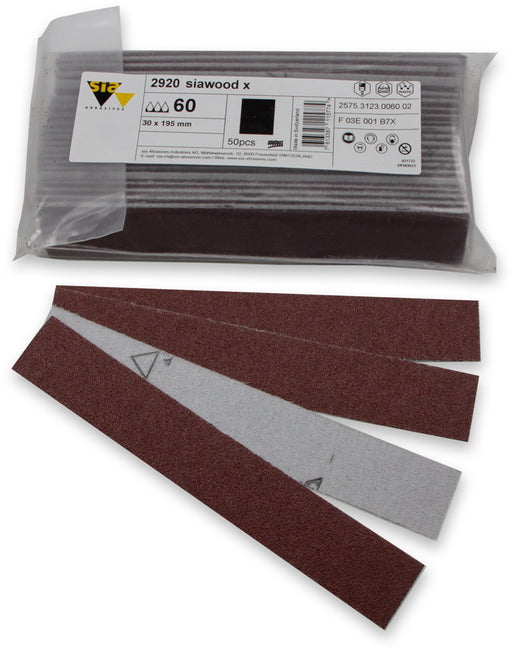 Product image — 2920 siastrip 30x195mm P60 (Pack of 500)