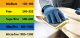 Application — 7983 siafoam block Ø150mm P220 (Pack of 10)