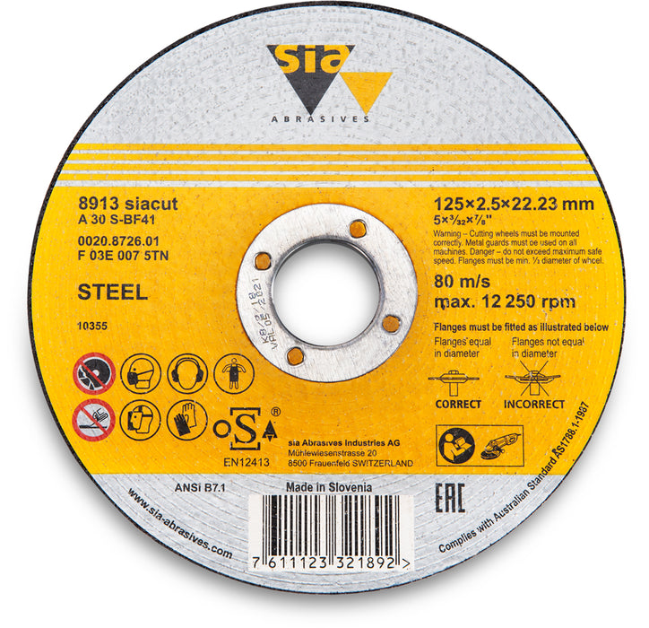 Product image — 8913 siaflex INOX Ø76mm