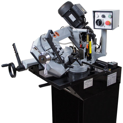 SIP 8" Swivel Head Pull-Down Metal Bandsaw - Hurstbourne Forge Welding Supplies