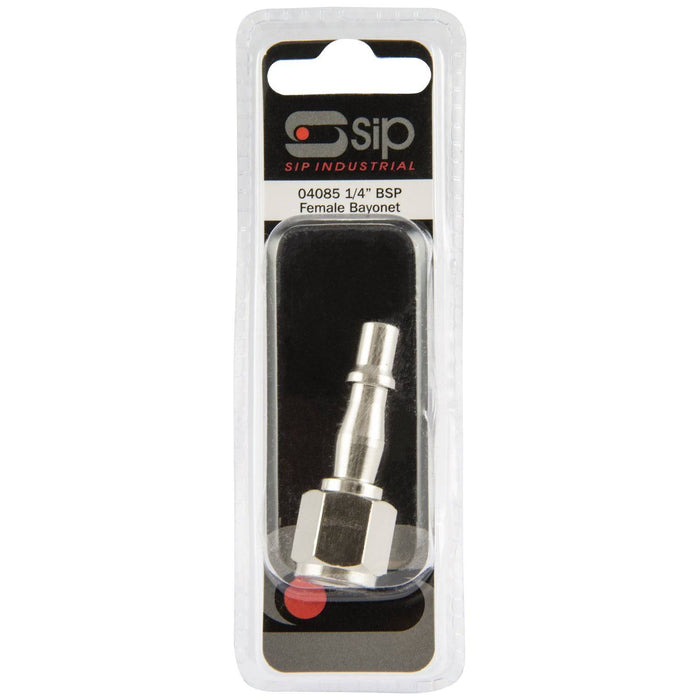SIP 1/4" Female Bayonet Adaptor - Hurstbourne Forge Welding Supplies