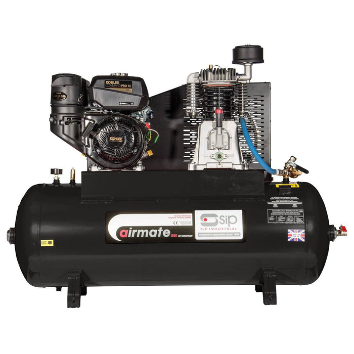 SIP ISKP7/150 Industrial Petrol Compressor - Hurstbourne Forge Welding Supplies