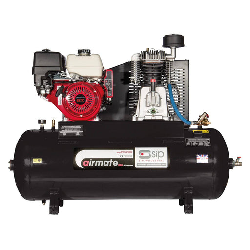 SIP ISHP11/150ES Industrial Petrol Compressor - Hurstbourne Forge Welding Supplies