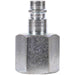 SIP 1/2" Full Flow Silver Female Bayoner Adaptor - Hurstbourne Forge Welding Supplies
