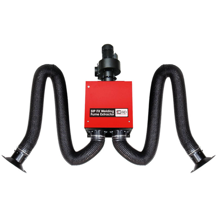 SIP FX-WM Professional Wall-Mounted Welding Fume Extractor (2x Arms) - Hurstbourne Forge Welding Supplies