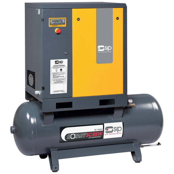 SIP RS08-10-270BD 270ltr Rotary Screw Compressor - Hurstbourne Forge Welding Supplies