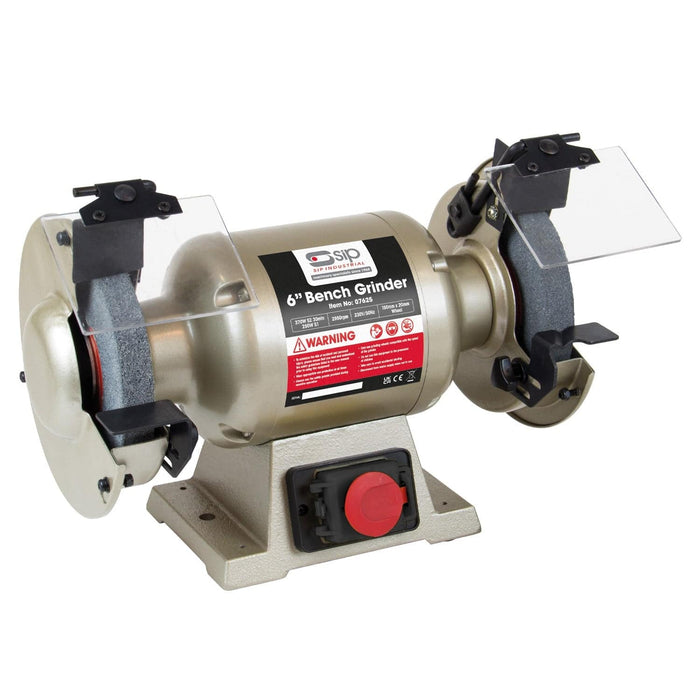 SIP 6" Professional Bench Grinder - Hurstbourne Forge Welding Supplies