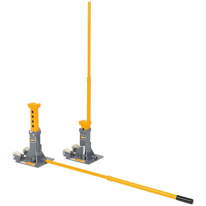 WINNTEC® 12 TON Trolley Jack Stands - Hurstbourne Forge Welding Supplies